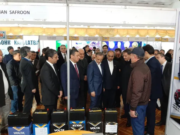 افتتاح نمایشگاه اختصاصی جمهوری اسلامی ایران با محوریت خراسان‌رضوی در شهر دوشنبه