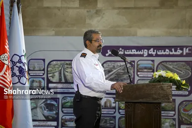 گزارش تصویری | آیین افتتاحیه ایستگاه آتش‌نشانی شماره ۵۷ و آغاز به کار ۳۵۶ آتش نشان جدید الاستخدام و ۲۱ بانوی آتش نشان