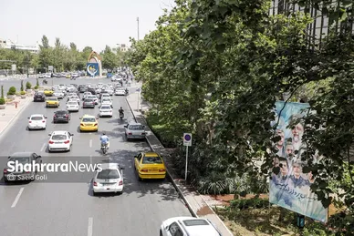گزارش تصویری | فضاسازی شهری به مناسبت اولین سالگرد شهدای خدمت در مشهد
