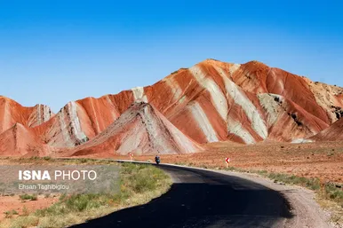 ایران زیباست | کوه‌های رنگین کمانی زنجان