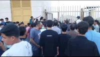 ویدئو| حاشیه شروع شد؛ ورزشگاه تکمیل نشده هواداران پشت در ماندند!
