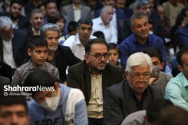 آیین احیای کرسی‌های تلاوت قرآن کریم در مسجد کرامت مشهد
