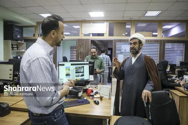 گزارش تصویری | بازدید حجت‌الاسلام اخلاقی‌ نماینده مردم مشهد در مجلس شورای اسلامی از موسسه فرهنگی شهرآرا