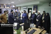 بازدید اعضای مجمع روحانیون عضو شورای شهر‌های کشور از مؤسسه فرهنگی شهرآرا + عکس و فیلم