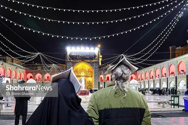 گزارش تصویری | مراسم احیای دومین شب قدر در حرم مطهر امام رضا (ع) -۲
