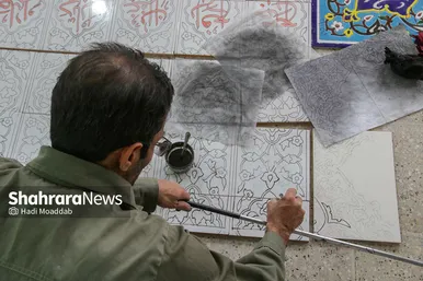 کارخانه کاشی سنتی گوهرشاد مشهد