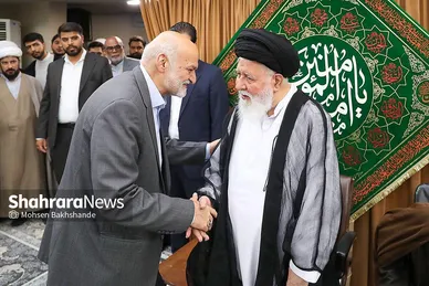 گزارش تصویری |  جشن عید غدیر در دفتر امام جمعه مشهد