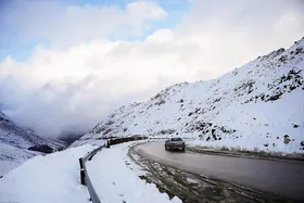 ویدئو | سفیدپوش&zwnj;شدن گردنه حیران