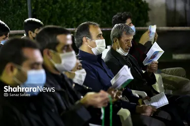 مراسم احیای شب قدر در آسایشگاه معلولین شهید بهشتی