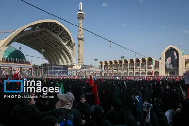 گزارش تصویری | بدرود آقای شهید ایران