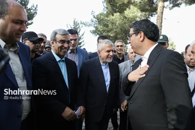 سفر وزیر میراث فرهنگی و گردشگری با قطار گردشگری به نیشابور به مناسبت بزرگداشت عطار