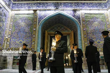 گزارش تصویری | آیین شام غریبان امام رضا (ع) در مشهد