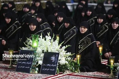 آیین خطبه خوانی شب شهادت امام رضا(ع) در حرم مطهر رضوی