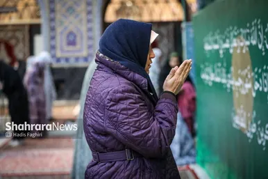 گزارش تصویری | اعتکاف بانوان در حرم امام رضا (ع)
