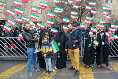 راهپیمایی 22 بهمن در مشهد