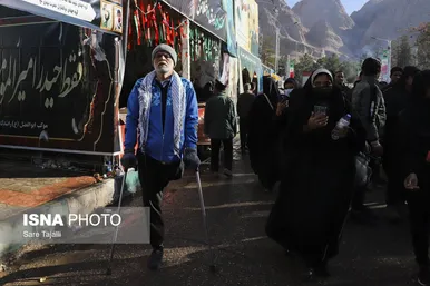 عکس‌هایی از مراسم سالگرد شهادت حاج قاسم سلیمانی در گلزار شهدای کرمان