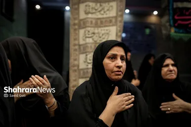 گزارش تصویری | تعزیه دوازدهم محرم در حسینیه کرمانی های مشهد
