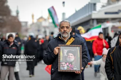 گزارش تصویری | راهپیمایی ۲۲ بهمن ۱۴۰۳ در مشهد - ۲