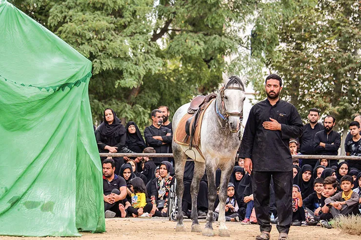برپایی خیمه‌ عزاداری سالار شهیدان