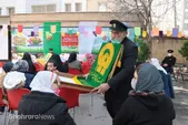 سفره کرامت رضوی برای دانش آموزان استثنایی مشهد برپا شد
