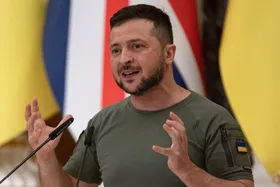برای شرکت در اجلاس سران گروه هفت؛ زلنسکی وارد هیروشیما شد