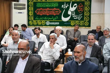 گزارش تصویری |  جشن عید غدیر در دفتر امام جمعه مشهد