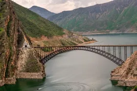 ویدئو| نمایی متفاوت از سد زیبای کارون