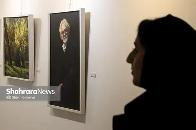 گزارش تصویری | نمایشگاه نقاشی استاد صباغیان با عنوان «فراسوی زمان»
