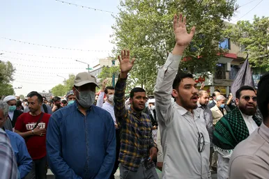 تشییع پیکر شهید حجت الاسلام اصلانی در مشهد