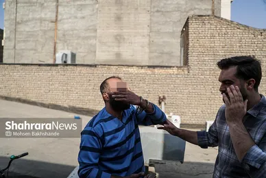 گزارش تصویری | بازسازی قتل مرد جوان به دست برادر همسرش در حوالی پایانه مسافربری مشهد