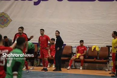 لیگ برتر فوتسال | مسابقه رکن آذین مشهد و سفیر گفتمان
