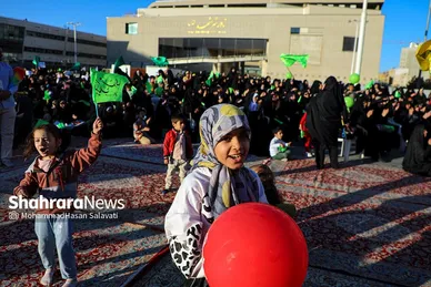 جشن مردمی بیعت با امام زمان (عج) در مشهد
