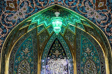 تبلور معماری ایرانی، اسلامی در حرم رضوی