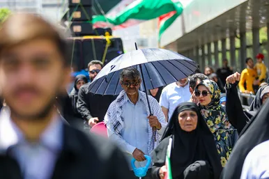 راهپیمایی روز قدس در مشهد