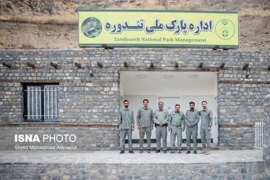 گزارش تصویری | محیط‌بانان پارک ملی تندوره