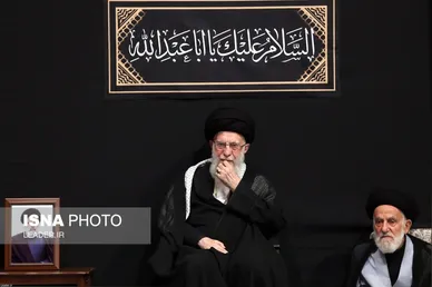 اولین شب مراسم عزاداری حضرت اباعبدالله‌الحسین(ع) در حسینیه امام‌خمینی(ره)