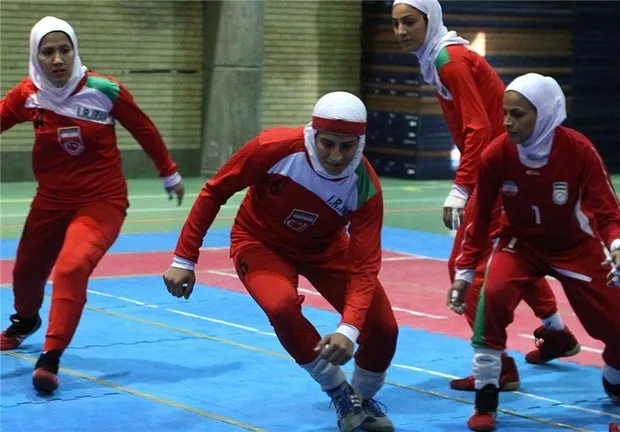 کسب دومین پیروزی تیم ملی کبدی بانوان ایران