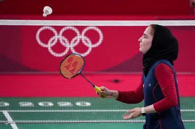 تصاویر منتخب از حضور کاروان ایران در مسابقات المپیک 2020