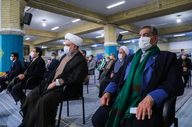 دیدار مداحان اهل‌بیت (علیهم السلام) با رهبر معظم انقلاب