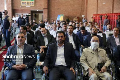 رژه ناوگان خودرویی آتش نشانی مشهد