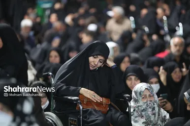 آیین خطبه خوانی شب شهادت امام رضا(ع) در حرم مطهر رضوی