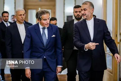دیدار مدیرکل آژانس بین‌المللی انرژی اتمی با وزیر خارجه