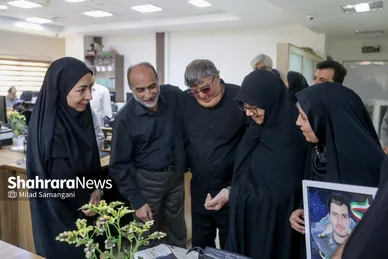 گزارش تصویری | بازدید مدیران استانی و شهری از روزنامه شهرآرا به مناسبت روز خبرنگار - ۳