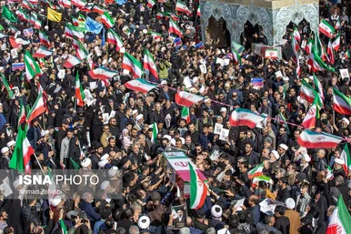 گزارش تصویری | تشییع پیکر شهید «علی لاریجانی» و «مرتضی لاریجانی» - قم