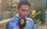 ویدئو | واکنش هواداران استقلال به بازی با گل‌گهر و صحبت درباره وضعیت آبی‌ها (۲۷ مهر ۱۴۰۵)