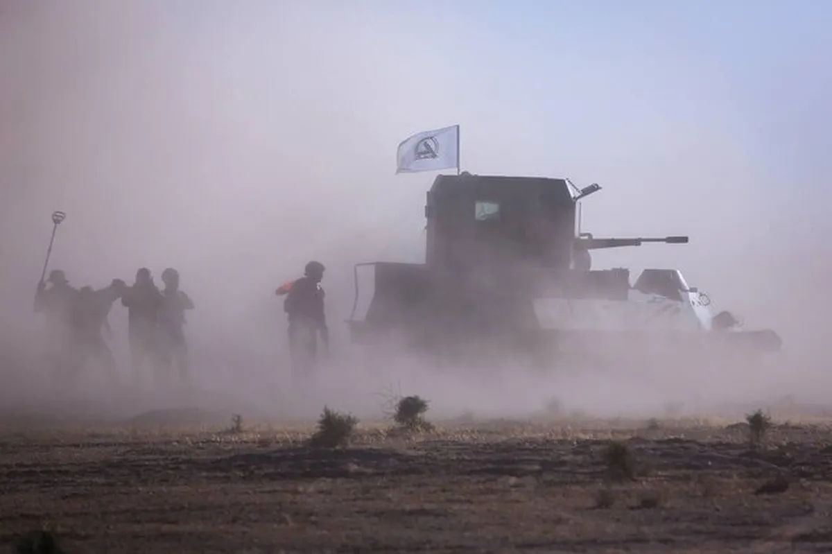 آمریکا پایگاه حشدالشعبی در شرق موصل را هدف قرار داد