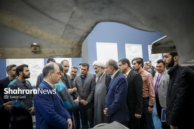 گزارش تصویری | بازدید معاون علمی رئیس‌جمهور از پارک علم و فناوری خراسان