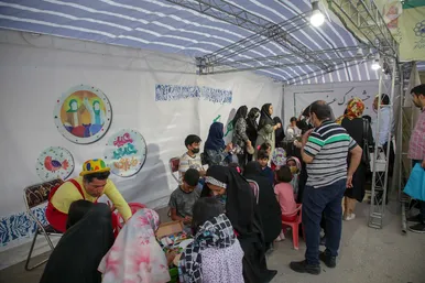  جشن بزرگ غدیر در بوستان جهان شهر(پادگان سابق ارتش)