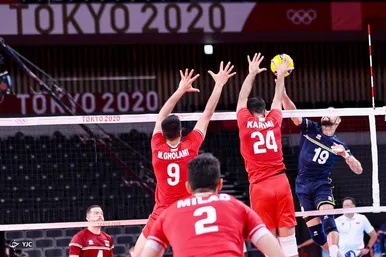 تصاویر منتخب از حضور کاروان ایران در مسابقات المپیک 2020