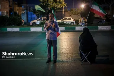 گزارش تصویری | نودمین شب حضور مردم مشهد در خیابان (۸ خرداد ۱۴۰۵)